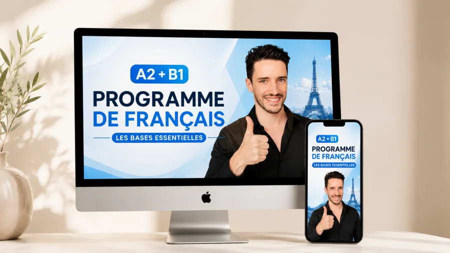 Les Programmes de Français A2+B1 sur ordinateur et téléphone